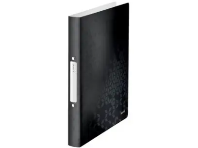 Pořadač 2 kroužkový PP Leitz WOW černý