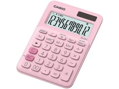 Kalkulačka Casio MS 20 UC růžová