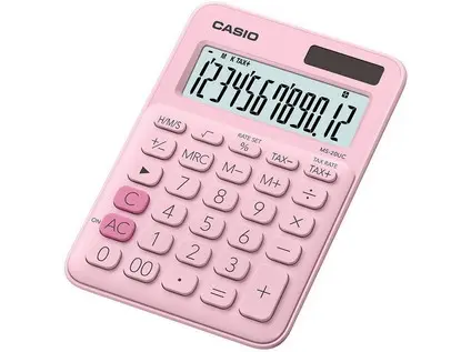 Kalkulačka Casio MS 20 UC růžová