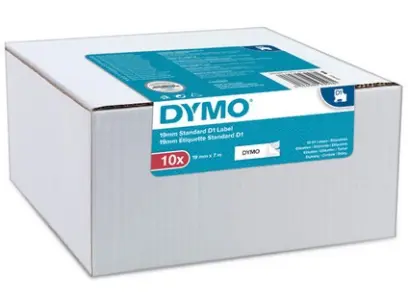 Páska D1 19 mm černá/bíla 9+1 ks