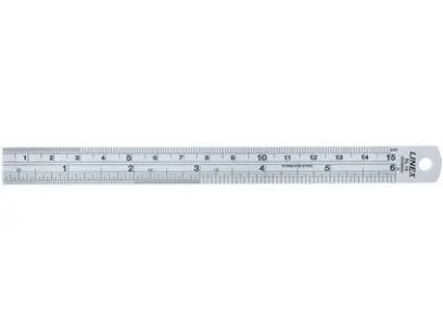 Pravítko 15 cm ocelové Linex SL15