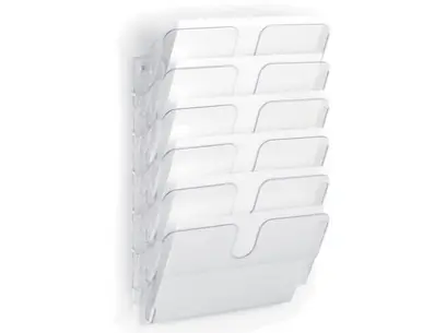 Odkladač prezentační A4 na šířku čirý 6 ks