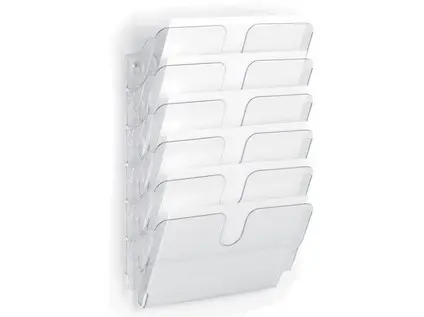 Odkladač prezentační A4 na šířku čirý 6 ks