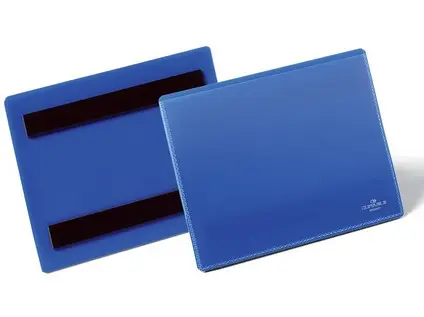 Kapsa magnetická A6 na šířku tmavě modré