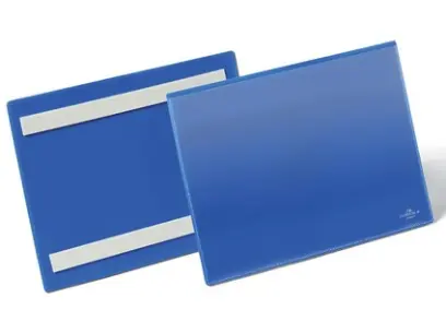 Kapsa samolepicí A5 na šířku modrá