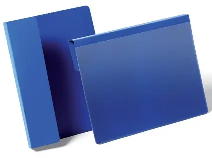 Kapsa závěsná A4 na šířku modrá