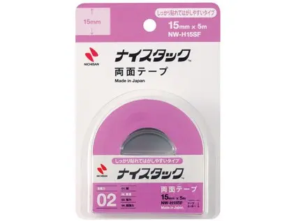 Lepicí páska oboustranná 15 mm x 5 m na sklo a kovy