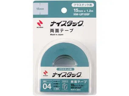 Lepicí páska oboustranná 15 mm x 1,2 m na plasty