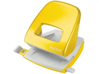 Děrovačka na 30 listů 5008 Leitz Wow žlutá