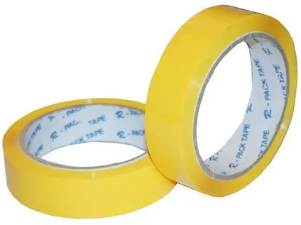 Lepicí páska 24 mm x 66 m žlutá