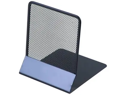 Zarážka na knihy Office Set kovová černá 2 ks