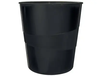 Koš odpadkový Leitz Wow černý