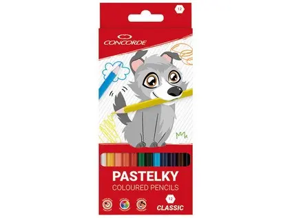 Pastelky 12 Classic Concorde