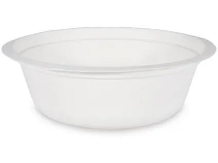 Šálek na polévku 0,5 l  bioplastový bílý 100 ks