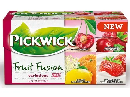 Čaj Pickwick variace ovoce s třešní 20 sáčků
