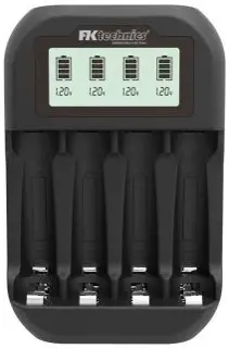 Nabíječka baterií mikroprocesorová s displejem