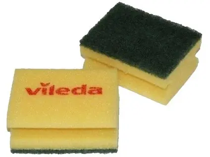 Houbičky na nádobí Vileda 7x9.5 cm 10 ks