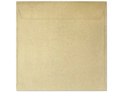 Obálky 145x145 Pearl zlaté 10 ks