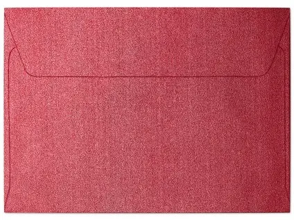 Obálky C6 Pearl červené 10 ks