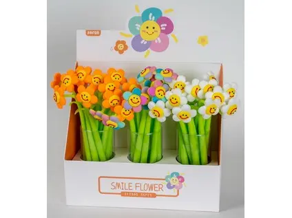 Pero gelové Silky 08 Smile flower mix