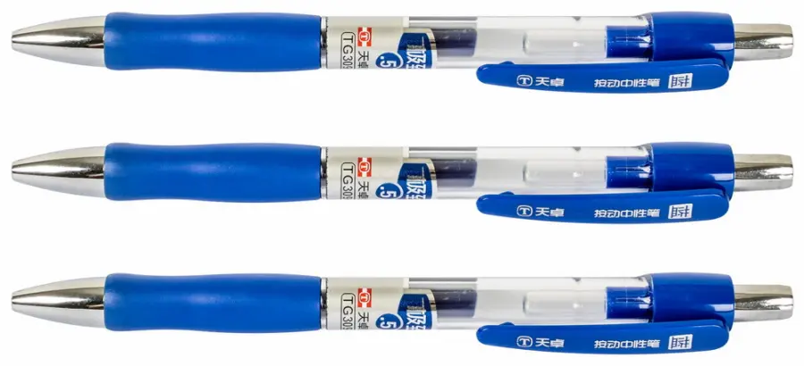 Pero gelové Intense modré