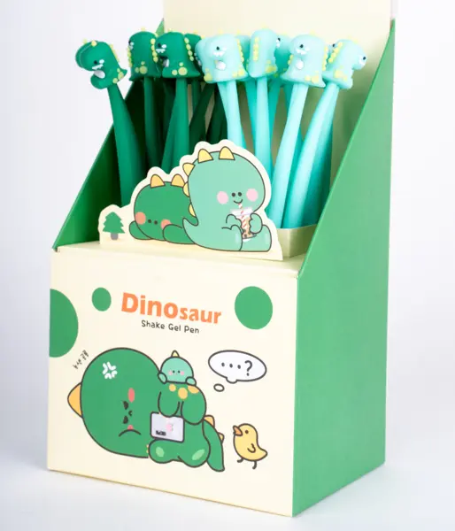 Pero gelové Silky 18 Dinosaur mix