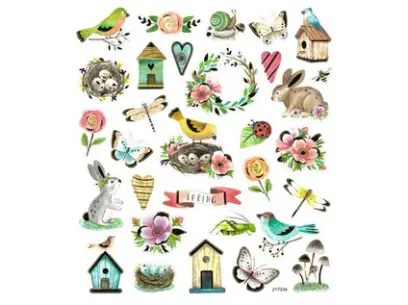 Samolepky papírové DPNK-120 jaro DP