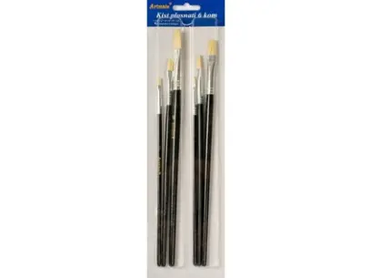 Štětec sada plochý 6 ks