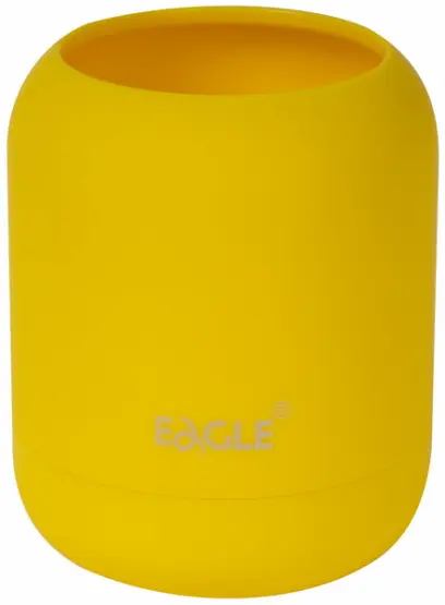 Stojánek na tužky HA! žlutý