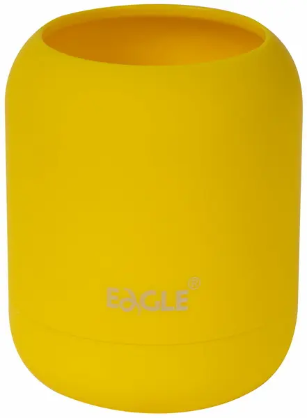 Stojánek na tužky HA! žlutý