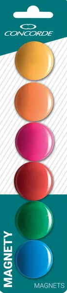 Magnety Concorde barevné 6ks 30mm