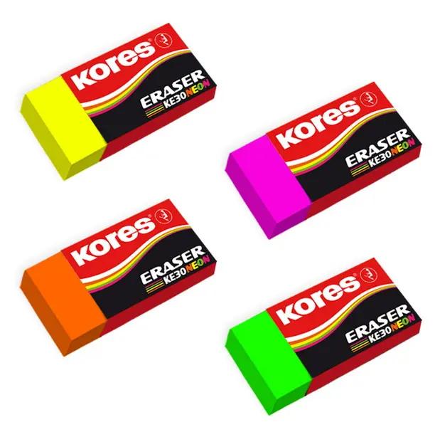 Pryž NEON čtyřhranná