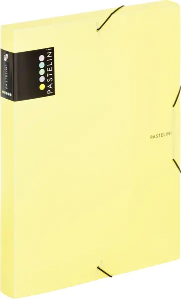 Box s gumou PASTELINI žlutý