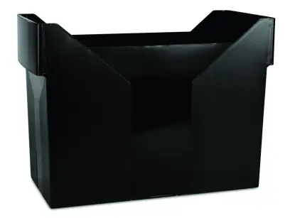 Zásobník na závěsné desky Donau černý