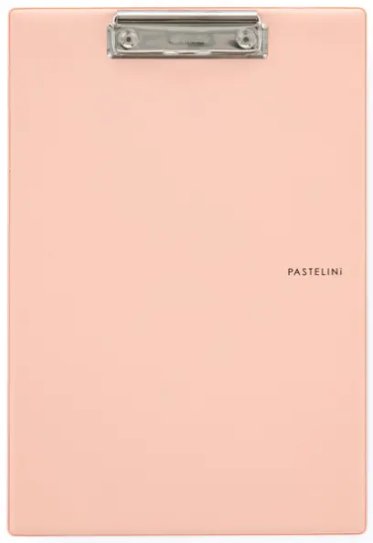 Podložka s klipem PASTELINI A4 meruňková