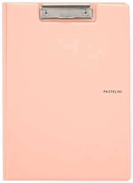 Podložka s klipem uzavíratelná PASTELINI A4 meruňková
