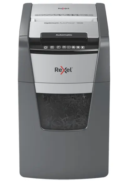 Skartovačka Rexel Auto+ Optimum 150X příčný řez 4x28mm