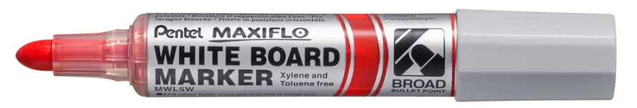 Popisovač Maxiflo 8mm červený