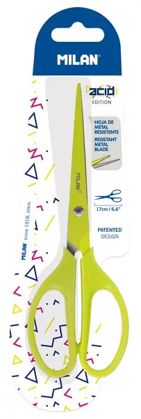 Nůžky Milan 17cm zelené