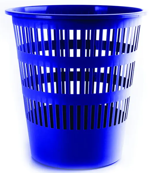 Koš odpadkový perforovaný Donau modrý