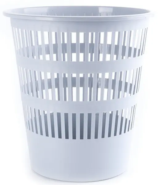 Koš odpadkový perforovaný Donau šedý