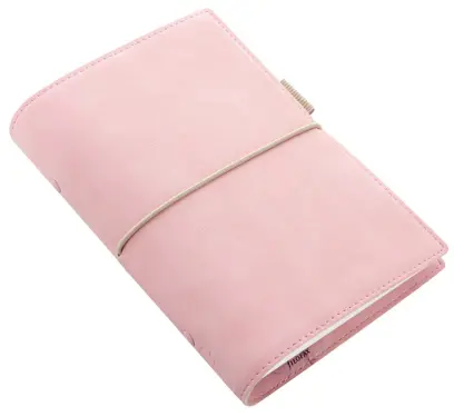 Diář FILOFAX Domino Soft osobní pastel. růžová