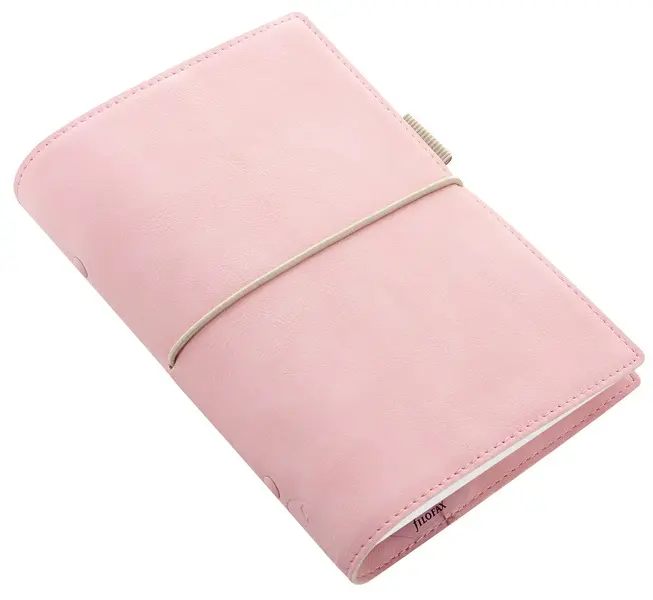 Diář FILOFAX Domino Soft osobní pastel. růžová