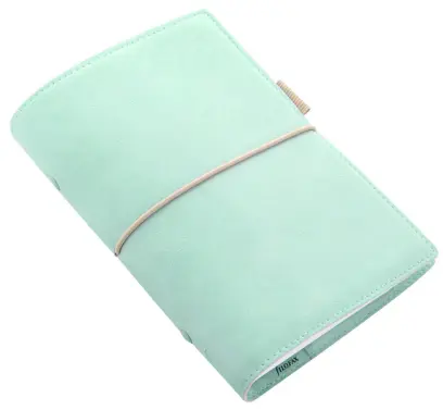 Diář FILOFAX Domino Soft osobní pastel. zelená