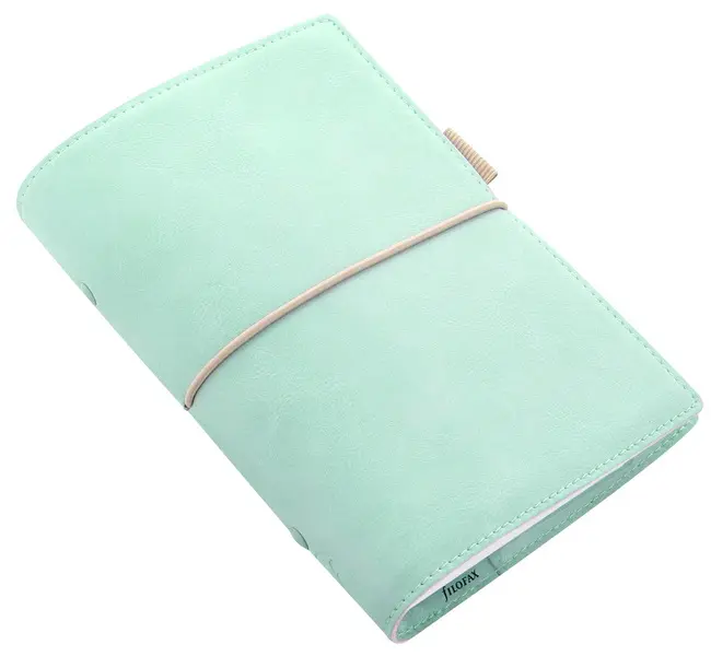 Diář FILOFAX Domino Soft osobní pastel. zelená