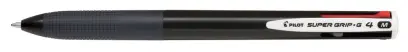 Kuličkové pero 4barevné Pilot Super Grip černé