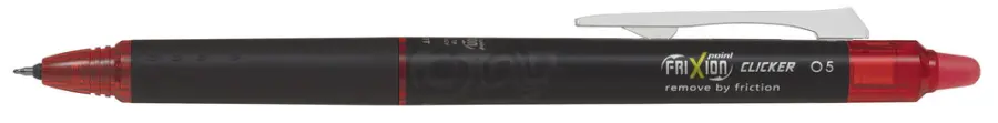 Roller Pilot FriXion Point Clicker červený
