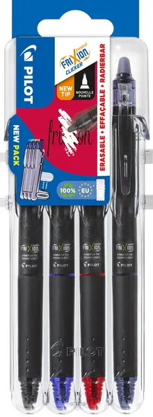 Roller Pilot FriXion Point Clicker sada 4ks