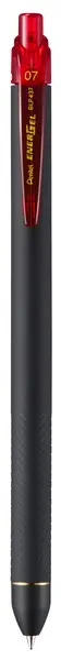 Gelové pero EnerGel BLP437 permanent červené