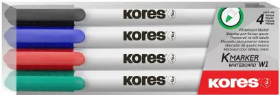 Sada popisovačů na bílé tabule tenký hrot sada 4ks